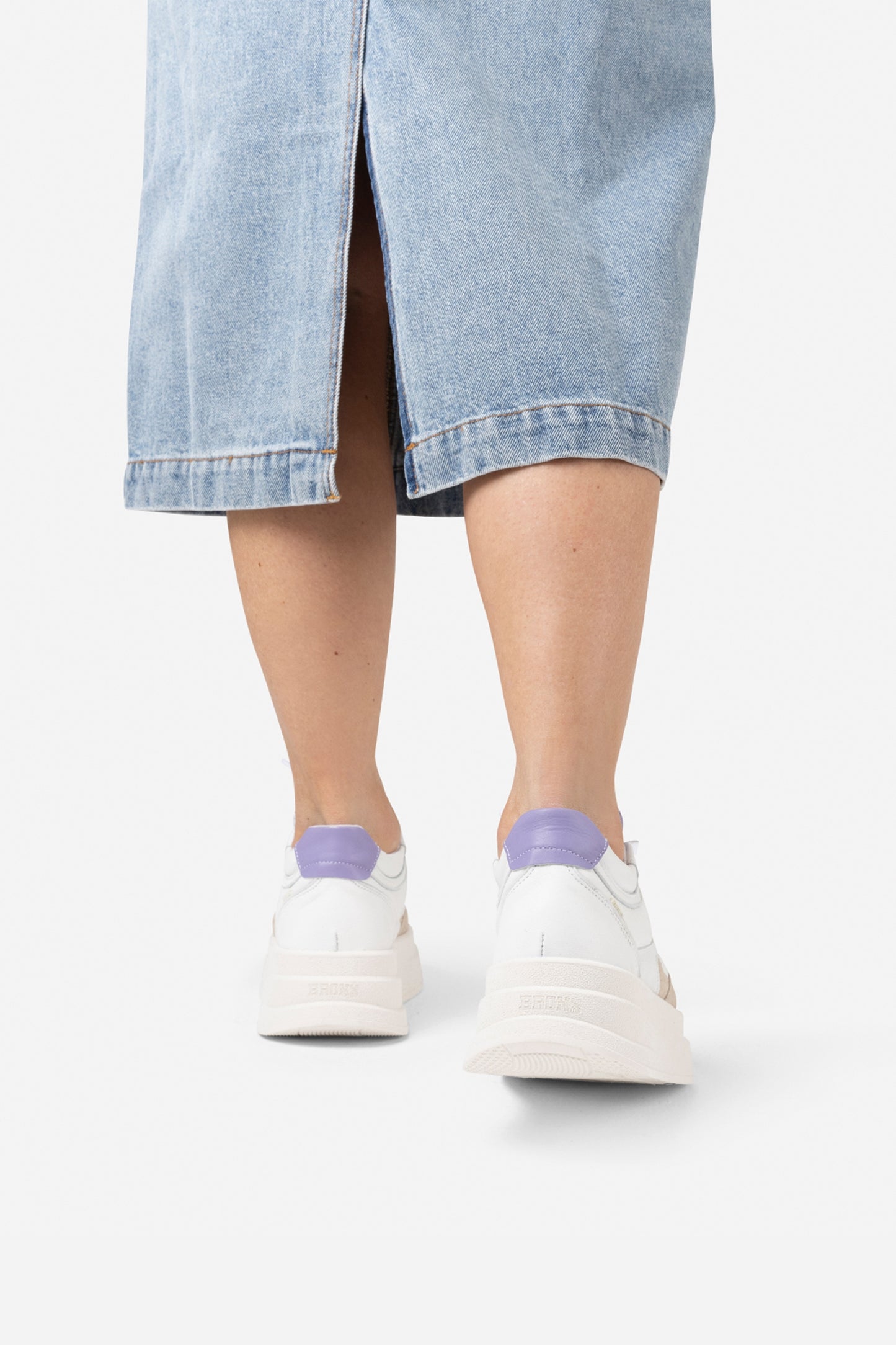 Sneaker Low Top Vigg-o | off white/lilac