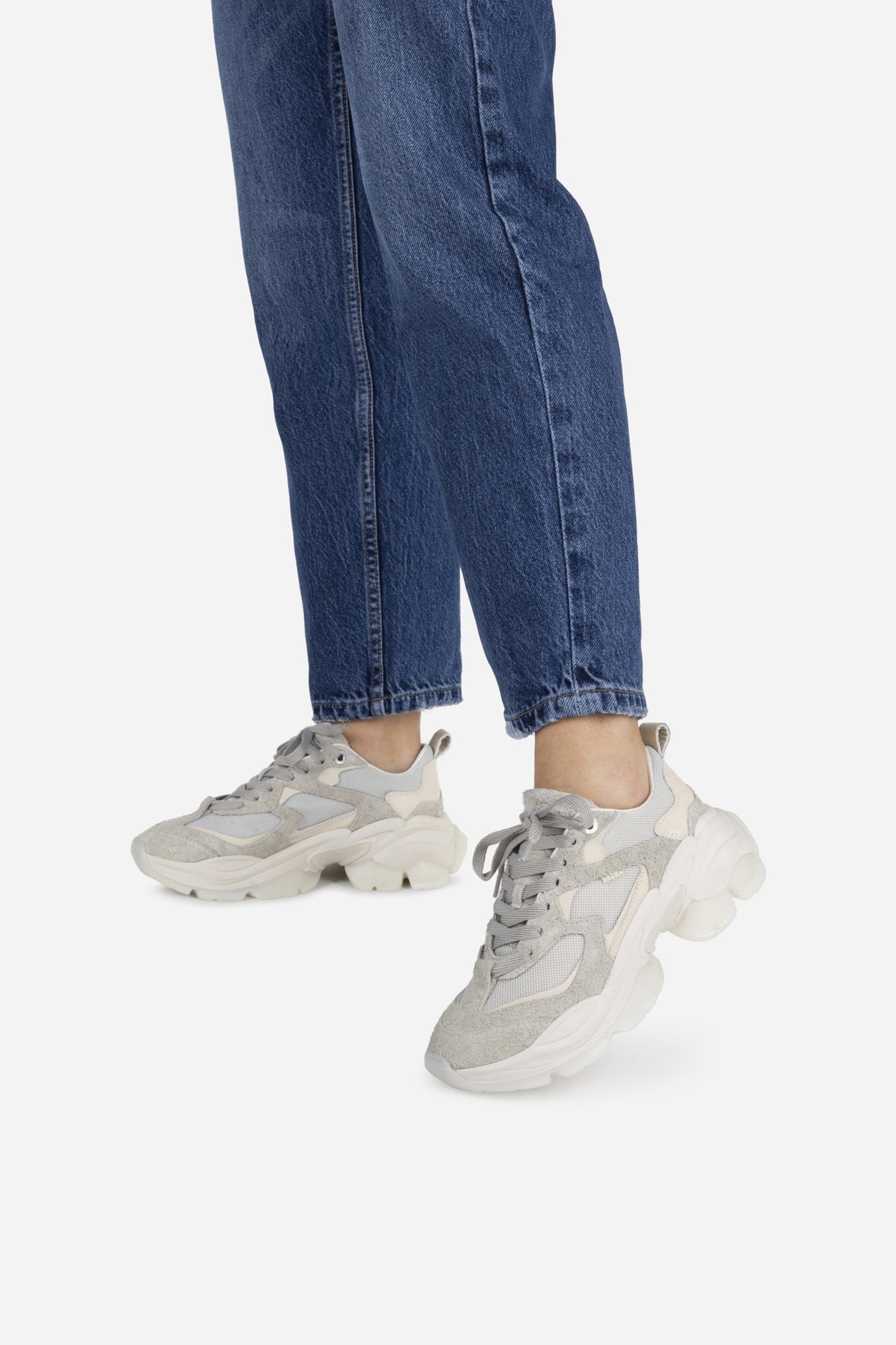 Sneaker Linn-y | grey/silver