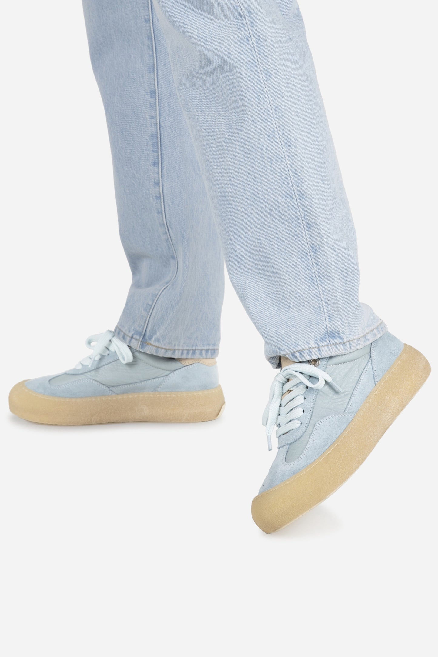 Low Shoe Gise-la | glacial blue/oatmilk