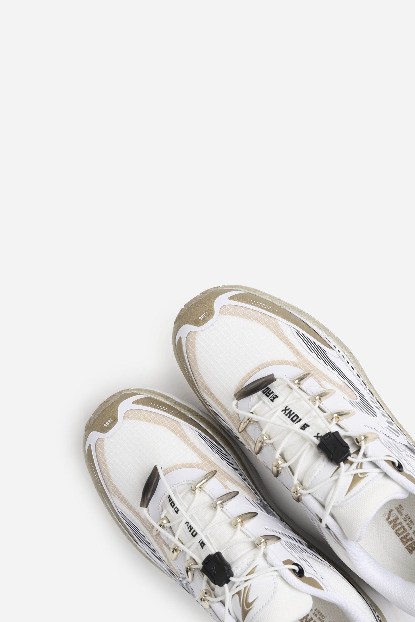 Sneaker Track-err | white/gold/black