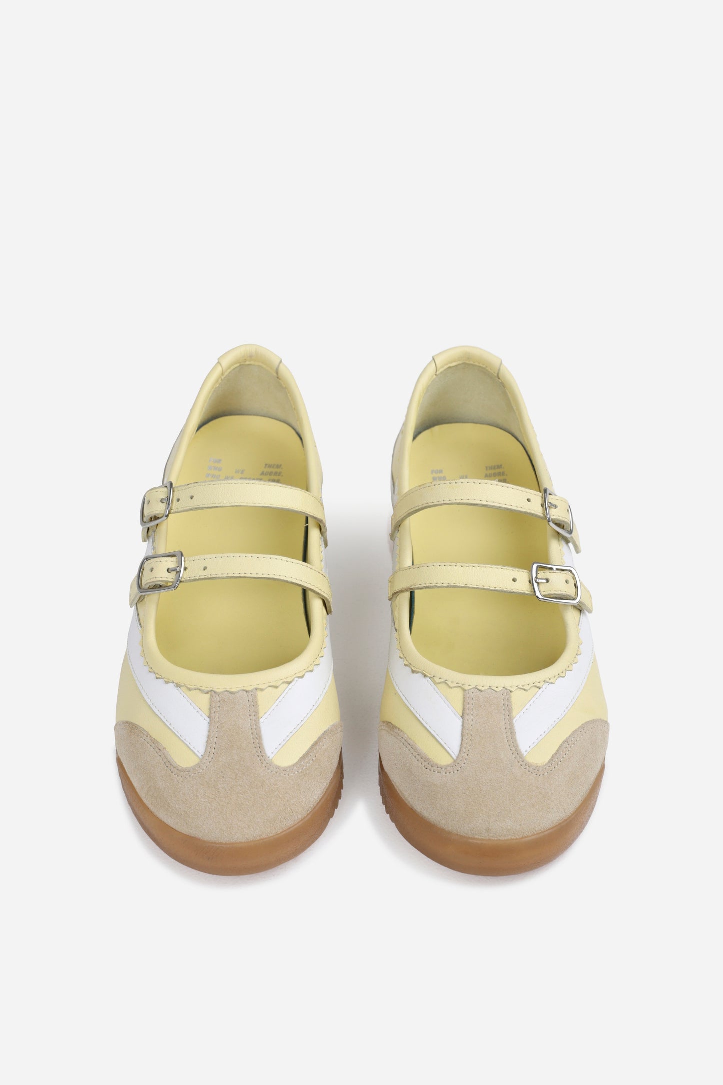 cli-oo | butter yellow/off white