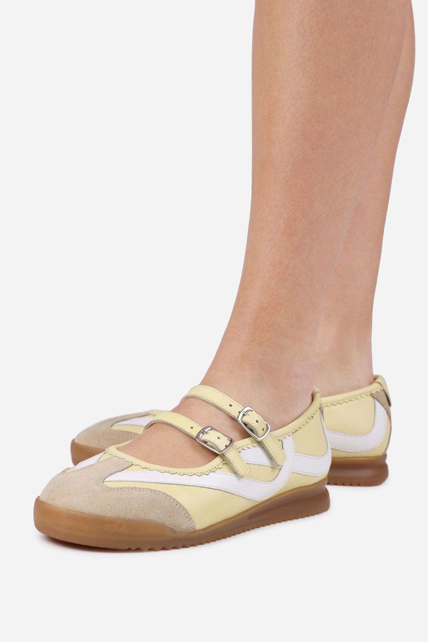 cli-oo | butter yellow/off white