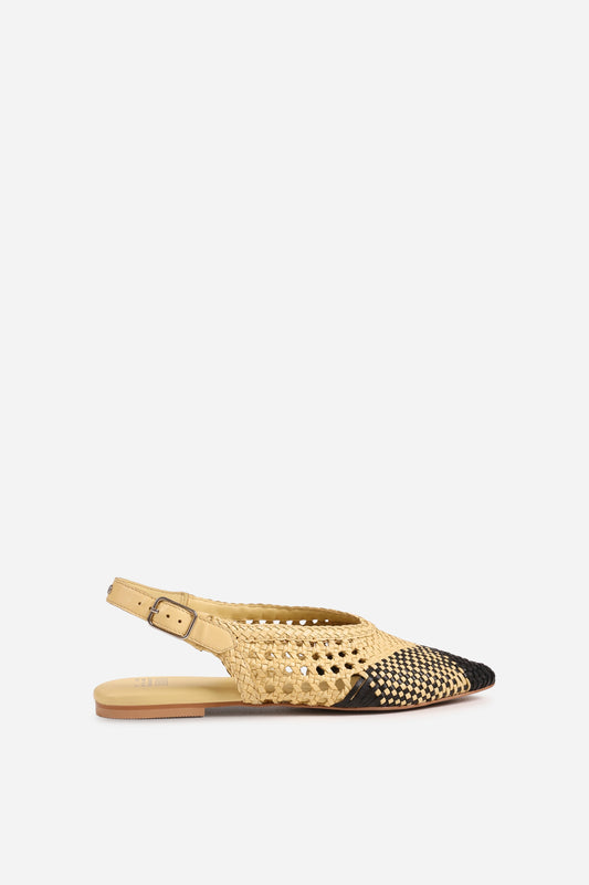 amme-line | butter yellow/black