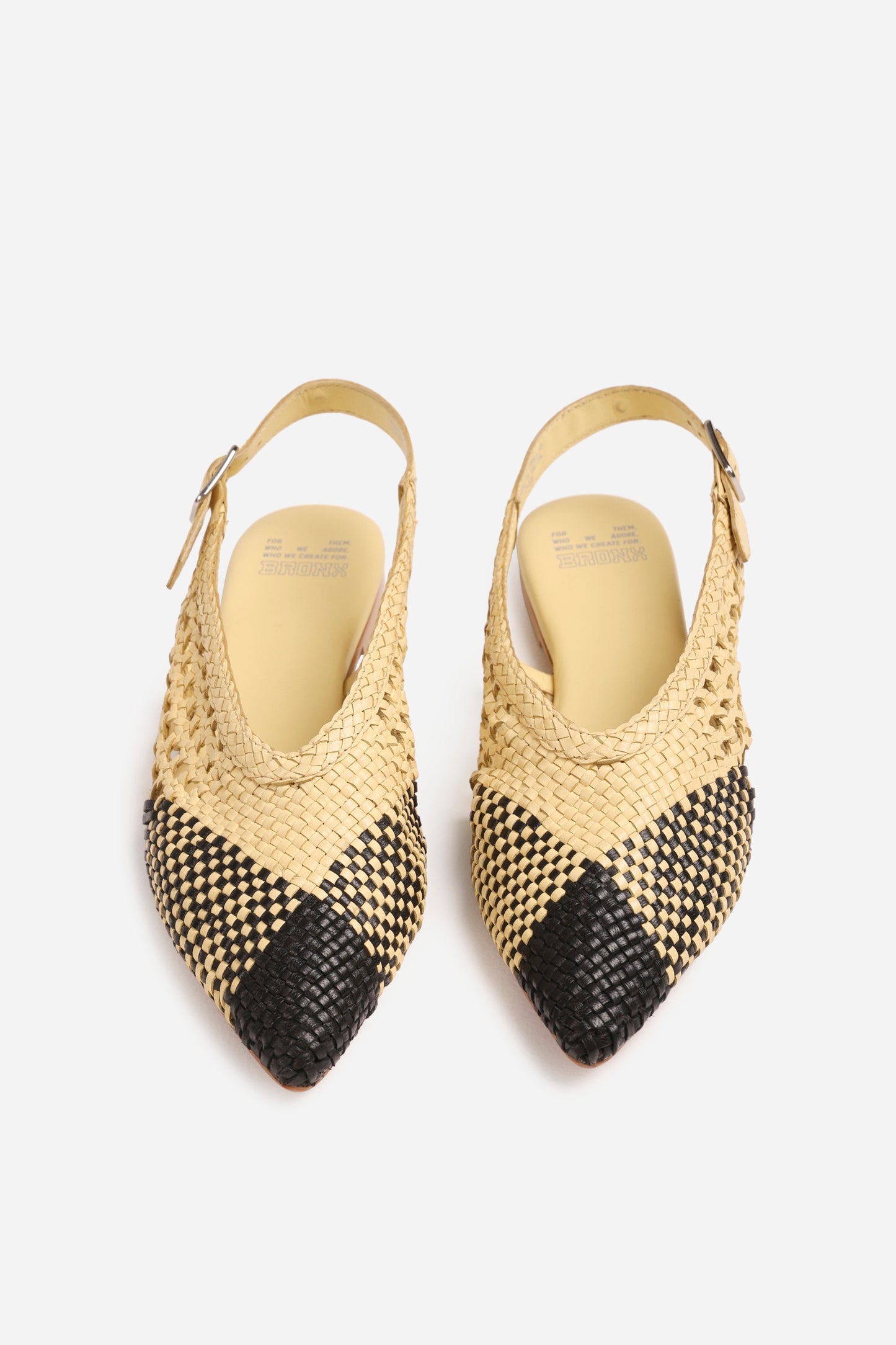 amme-line | butter yellow/black