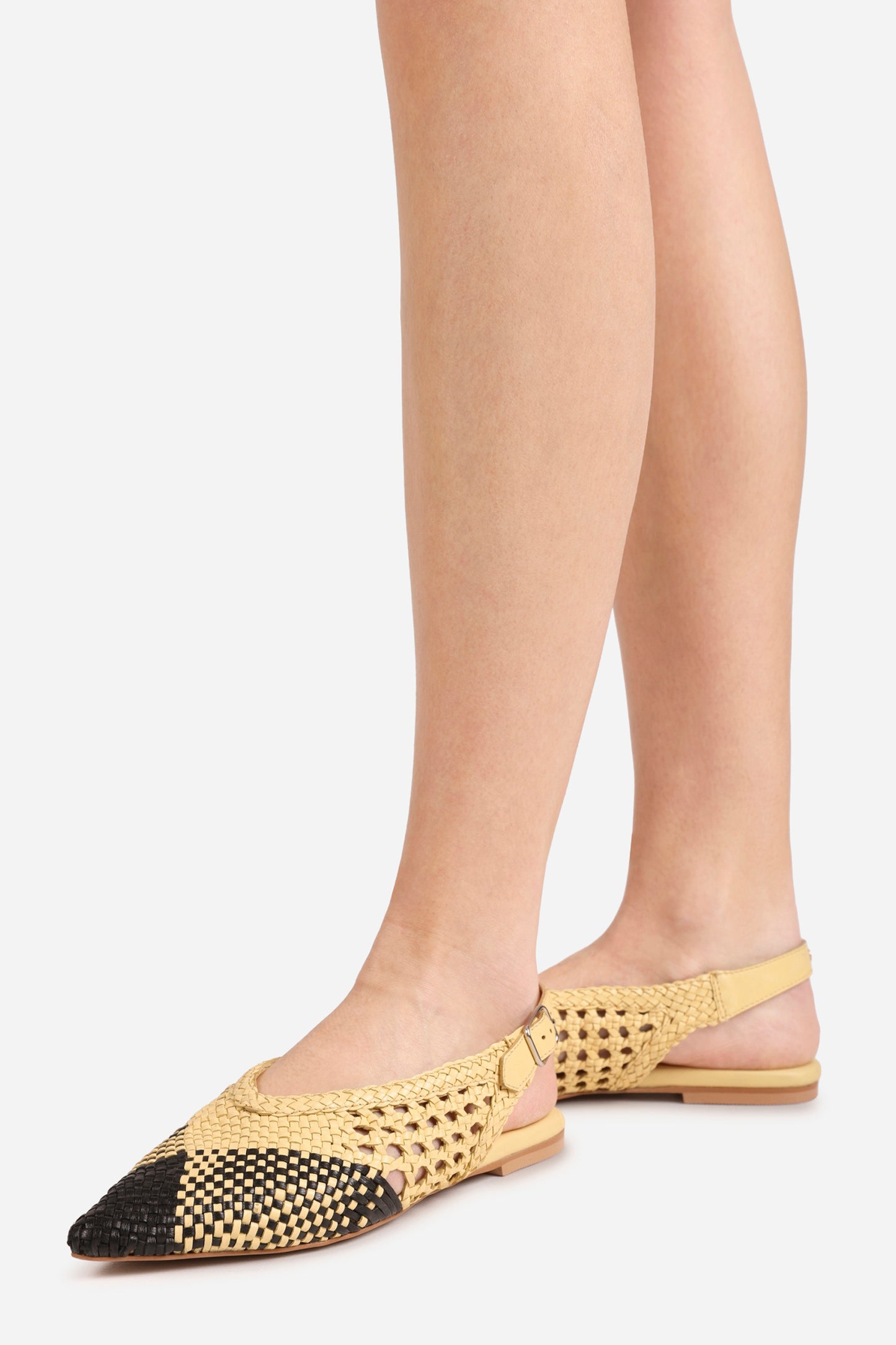 amme-line | butter yellow/black