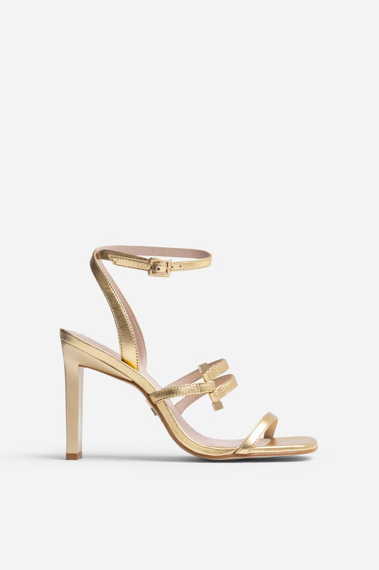 Heeled sandal New-Aladin | gold