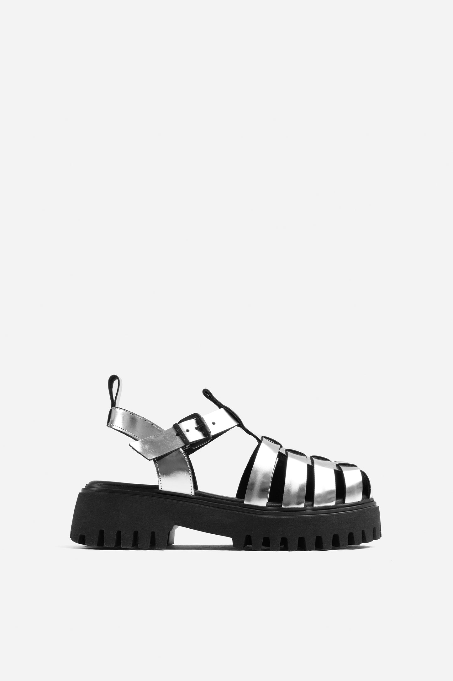 GROOVY-SANDAL | black/silver