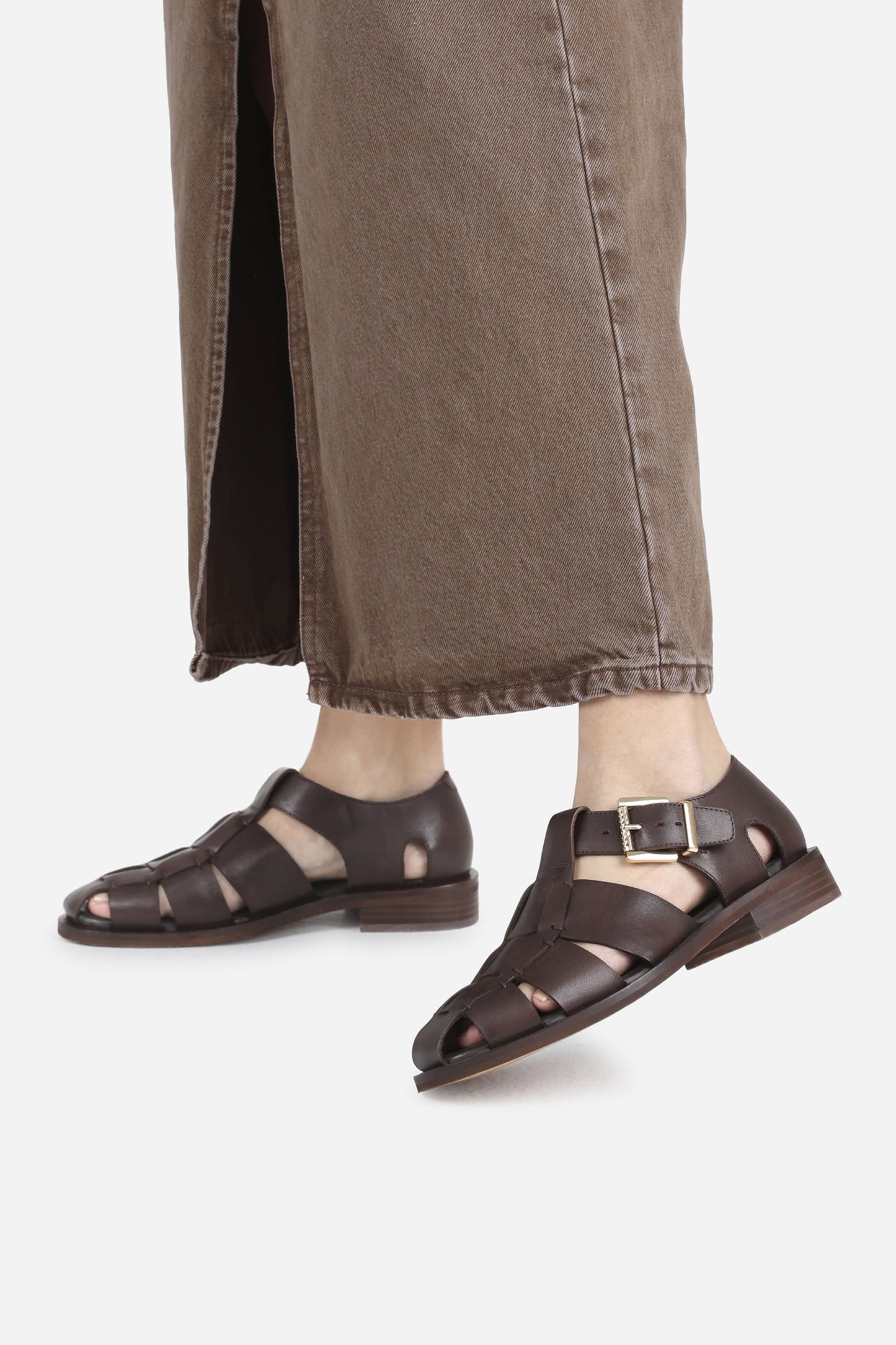 Sandal Next-Wagon | dark brown