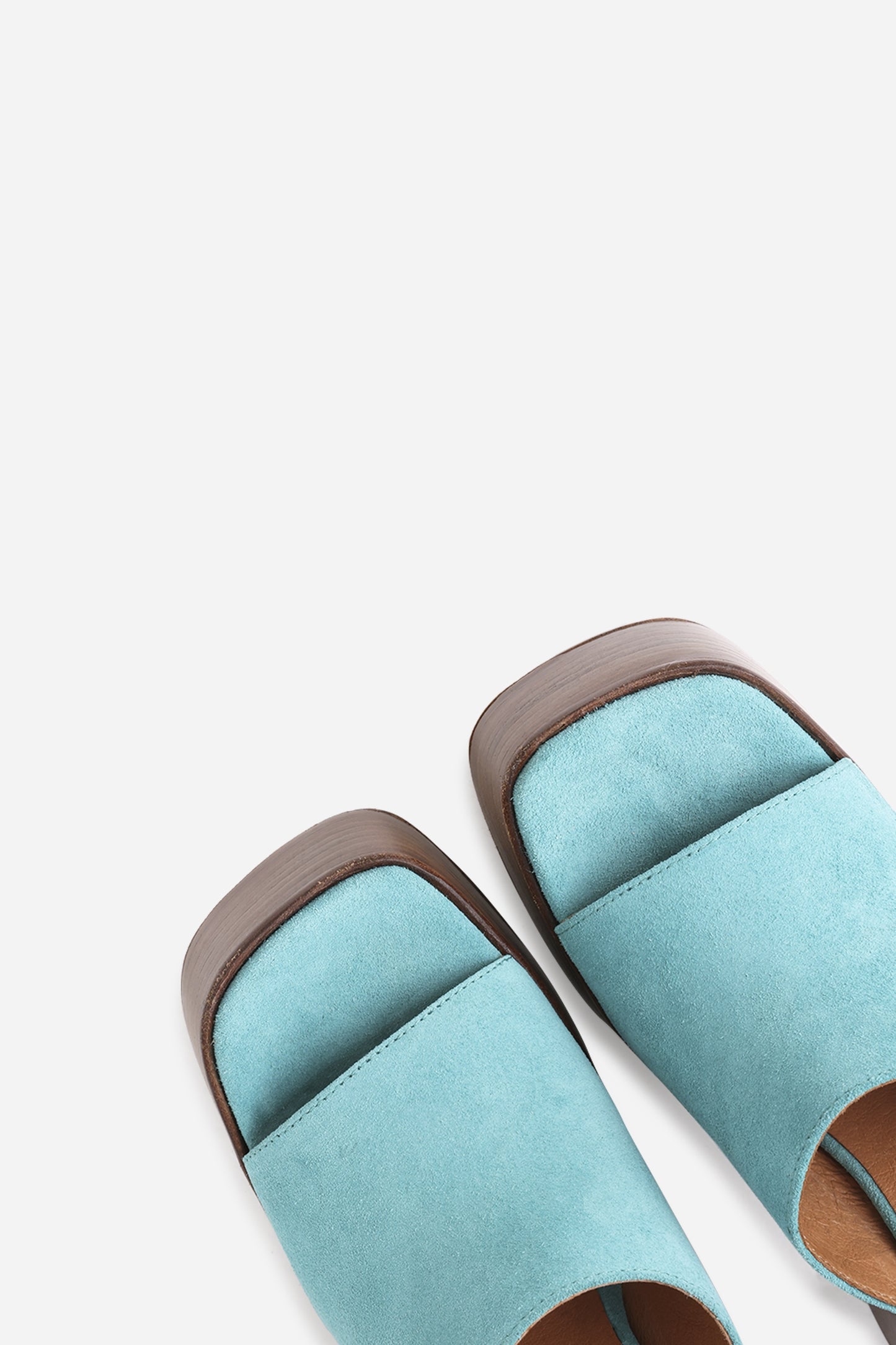 Sandale mit Absatz No-Sion | glacial blue