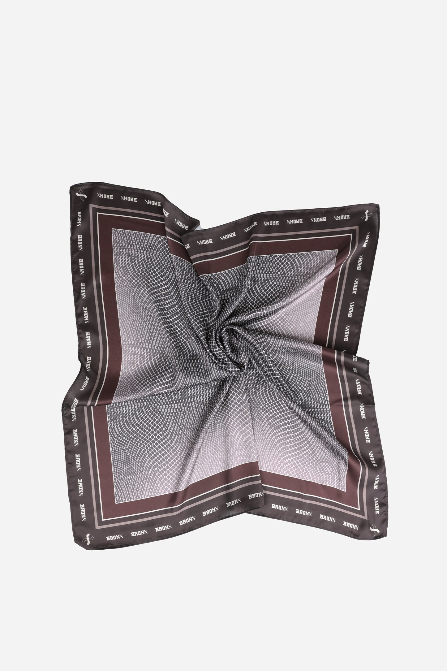 BRONX Scarf | chocolate/oatmilk